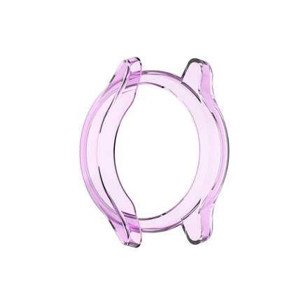 For Garmin Vivomove Luxe & Style TPU Protective Shell(Transparent Purple)-garmade.com