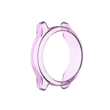 For Garmin Vivomove Luxe & Style TPU Protective Shell(Transparent Purple)-garmade.com