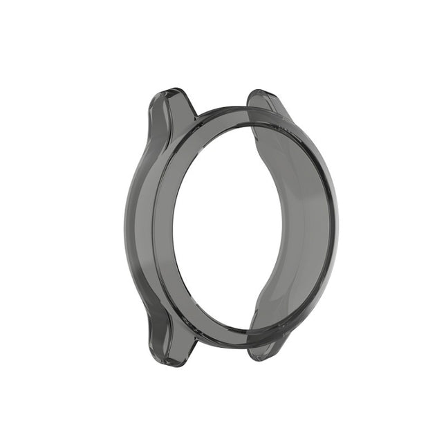 For Garmin Vivomove 3 TPU Protective Shell(Transparent Black)-garmade.com
