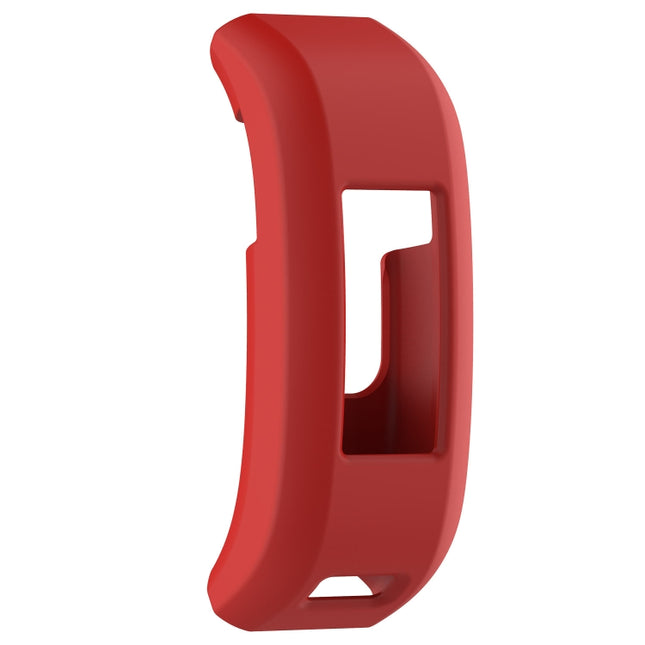 For Garmin Vivosmart HR Silicone Protective Case(Red)-garmade.com