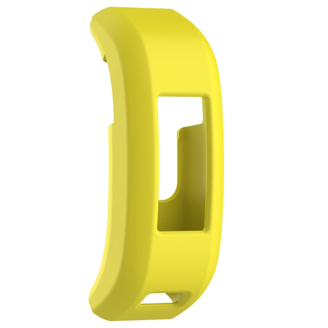For Garmin Vivosmart HR Silicone Protective Case(Yellow)-garmade.com