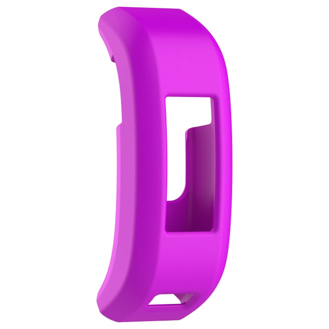 For Garmin Vivosmart HR Silicone Protective Case(Purple)-garmade.com