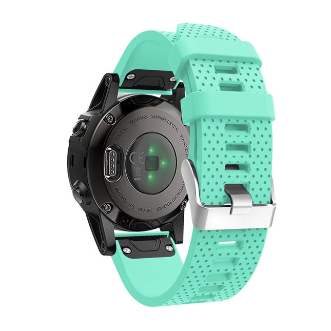 For Garmin Fenix 5S Silicone Strap(Duck)-garmade.com
