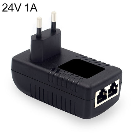 24V 1A Router AP Wireless POE / LAD Power Adapter(EU Plug)-garmade.com