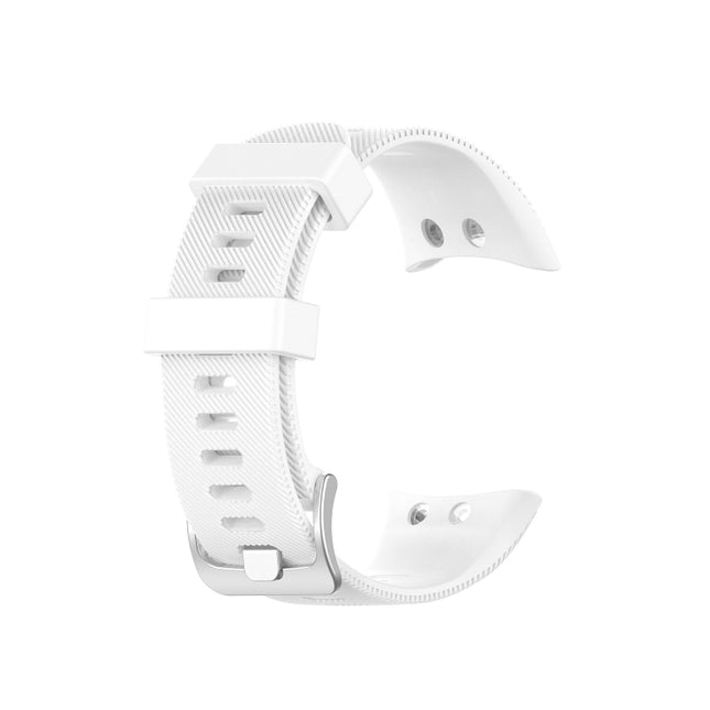 For Garmin Forerunner 45 & 45S Silicone Strap(White)-garmade.com