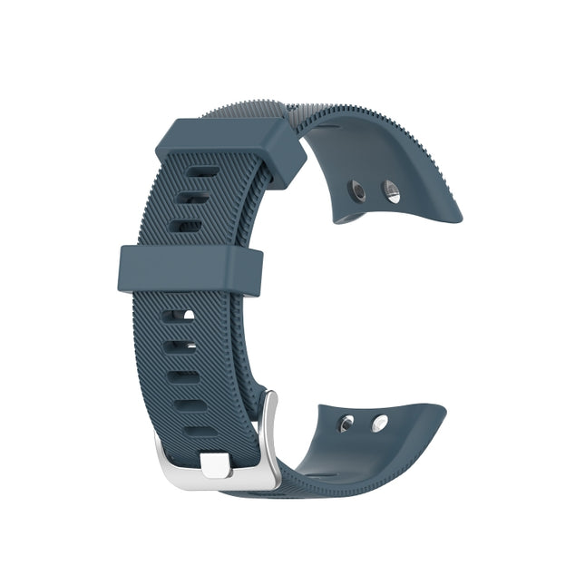 For Garmin Forerunner 45 & 45S Silicone Strap(Cyan)-garmade.com