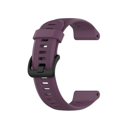 For Garmin Forerunner 945 Silicone Strap(Purple)-garmade.com