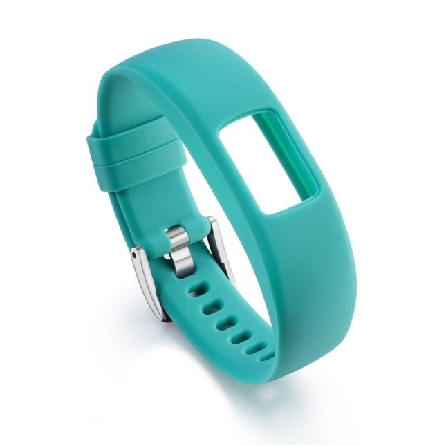 For Garmin Vivofit 4 Gloss & Color Integrated Silicone Strap(Duck)-garmade.com