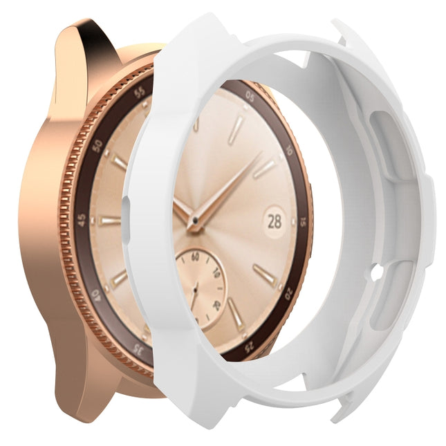 For Galaxy Watch 42mm Silicone Case(White)-garmade.com