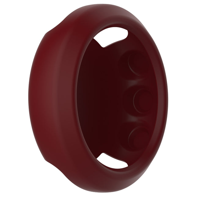For Suunto M1 & M2 & M4 & M5 Men's Silicone Case(Red Wine)-garmade.com