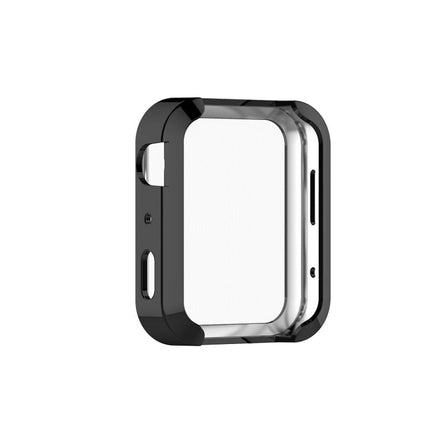 For Xiaomi TPU All-Inclusive Plating Cover(Black)-garmade.com