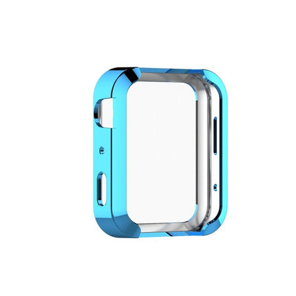 For Xiaomi TPU All-Inclusive Plating Cover(Blue)-garmade.com