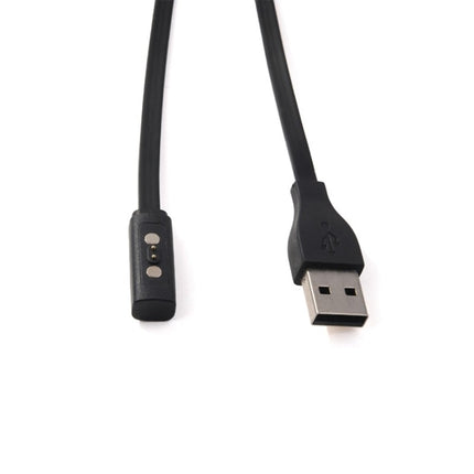 For Pebble Time Round Watch Charging Cable & Three Generations(Black)-garmade.com