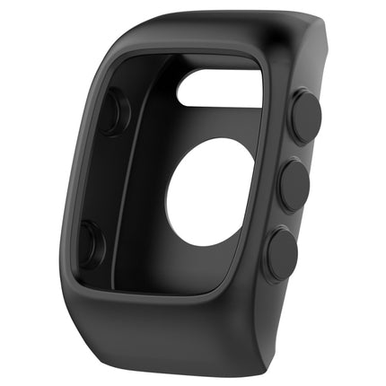 For POLAR M430 Silicone Watch Case(Black)-garmade.com
