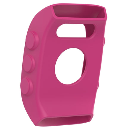 For POLAR M430 Silicone Watch Case(Rose Red)-garmade.com