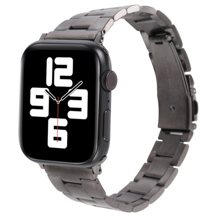 Small Waist Quick Release Watch Band For Apple Watch Series 9&8&7 41mm / SE 3&SE 2&6&SE&5&4 40mm / 3&2&1 38mm(Grey)-garmade.com
