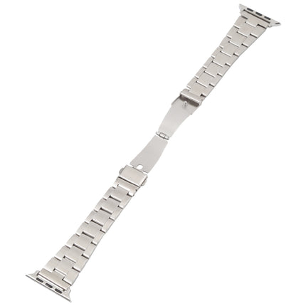 Small Waist Quick Release Watch Band For Apple Watch Ultra 49mm&Watch Ultra 2 49mm / Series 9&8&7 45mm / SE 3&SE 2&6&SE&5&4 44mm / 3&2&1 42mm(Silver)-garmade.com