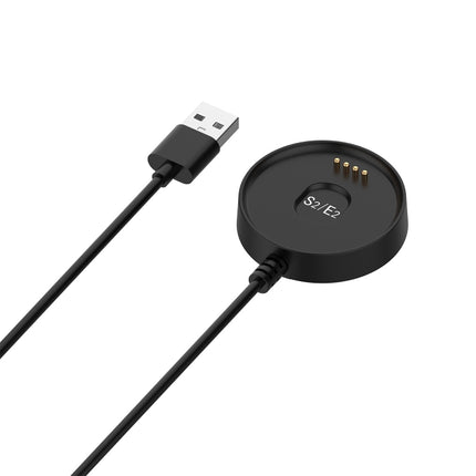 For Ticwatch E2 & S2 1m Universal Charging Cable with Data Function(Black)-garmade.com