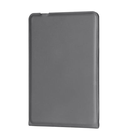 G2104 Leather Foldable Bluetooth Keyboard(Grey)-garmade.com