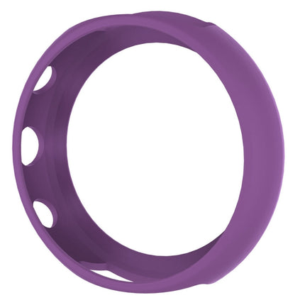For ASUS Zenwatch 3 Silicone Watch Case(Purple)-garmade.com