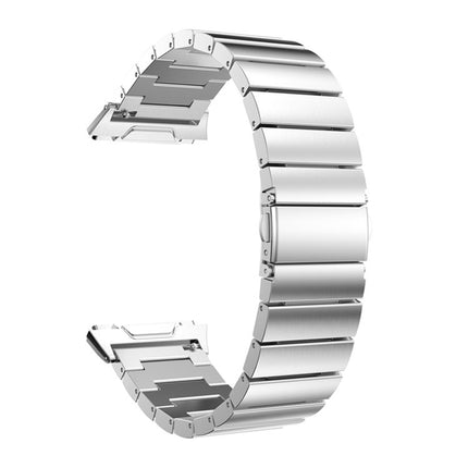 For FITBIT Ionic Stainless Steel Watch Strap(Silver)-garmade.com
