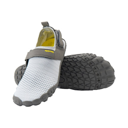 Naturehike NH20FS022 Rubber Sole Quick-drying Beach Shoes, Size:L(White+Grey)-garmade.com