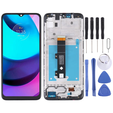 TFT LCD Screen for Motorola Moto E20 Digitizer Full Assembly with Frame-garmade.com