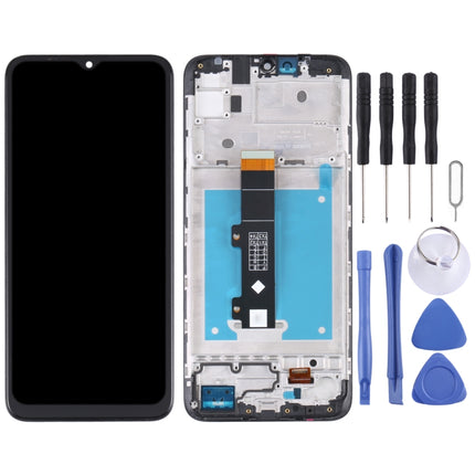 TFT LCD Screen for Motorola Moto E20 Digitizer Full Assembly with Frame-garmade.com