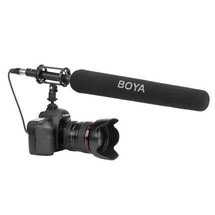 BOYA BY-PVM3000L Broadcast-grade Condenser Microphone Modular Pickup Tube Design Microphone, Size: L-garmade.com