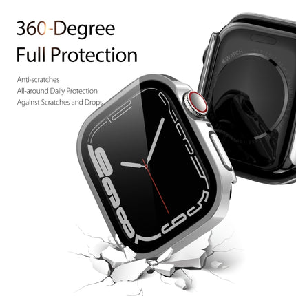 DUX DUCIS Electroplated PC Watch Case For Apple Watch Series 6&SE&5&4 40mm / 3&2&1 38mm(Silver)-garmade.com
