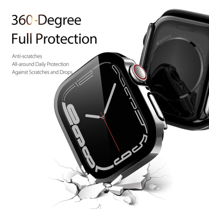 DUX DUCIS Electroplated PC Watch Case For Apple Watch Series 6&SE&5&4 44mm / 3&2&1 42mm(Black)-garmade.com