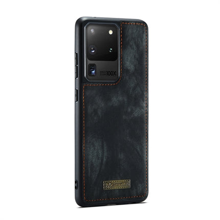 For Galaxy S20 Plus CaseMe Detachable Multifunctional Horizontal Flip Leather Case, with Card Slot & Holder & Zipper Wallet & Photo Frame(Black)-garmade.com