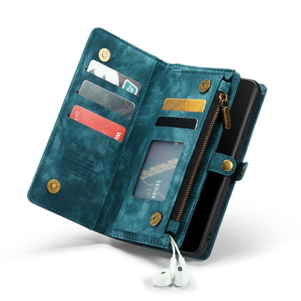 For Galaxy S20 Plus CaseMe Detachable Multifunctional Horizontal Flip Leather Case, with Card Slot & Holder & Zipper Wallet & Photo Frame(Green)-garmade.com