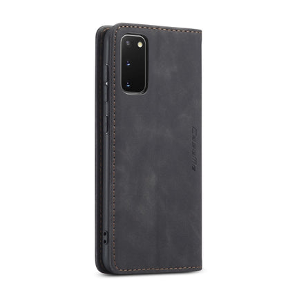 For Galaxy S20 CaseMe Multifunctional Horizontal Flip Leather Case, with Card Slot & Holder & Wallet(Black)-garmade.com