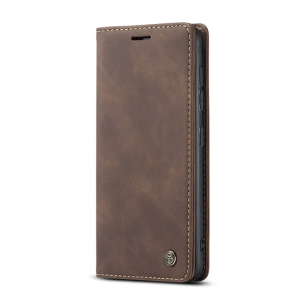 For Galaxy S20 CaseMe Multifunctional Horizontal Flip Leather Case, with Card Slot & Holder & Wallet(Coffee)-garmade.com