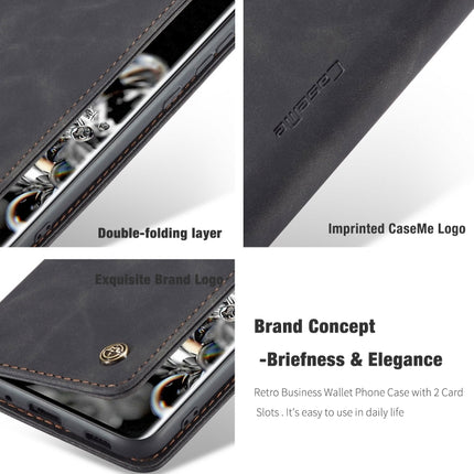 For Galaxy S20 Ultra CaseMe Multifunctional Horizontal Flip Leather Case, with Card Slot & Holder & Wallet(Black)-garmade.com