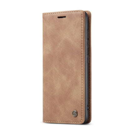 For Galaxy S20 Ultra CaseMe Multifunctional Horizontal Flip Leather Case, with Card Slot & Holder & Wallet(Brown)-garmade.com