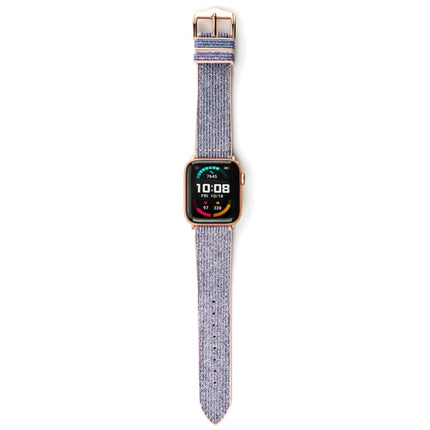 Glitter Starry Sky Watch Band For Apple Watch Ultra 49mm&Watch Ultra 2 49mm / Series 9&8&7 45mm / SE 3&SE 2&6&SE&5&4 44mm / 3&2&1 42mm(Light Purple)-garmade.com