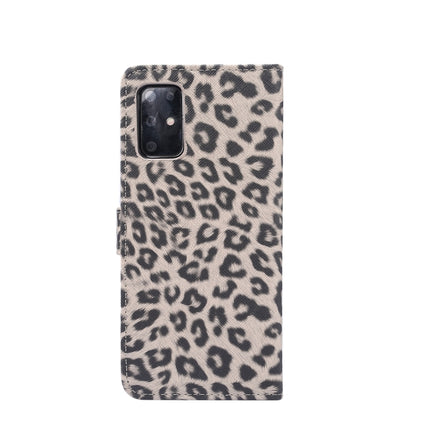 For Galaxy S20+ Leopard Pattern Horizontal Flip Leather Case with Holder & Card Slots(Brown)-garmade.com