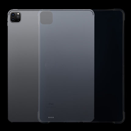 For iPad Pro 12.9 2022 / 2021 / 2020 0.75mm Shockproof Transparent TPU Tablet Case-garmade.com
