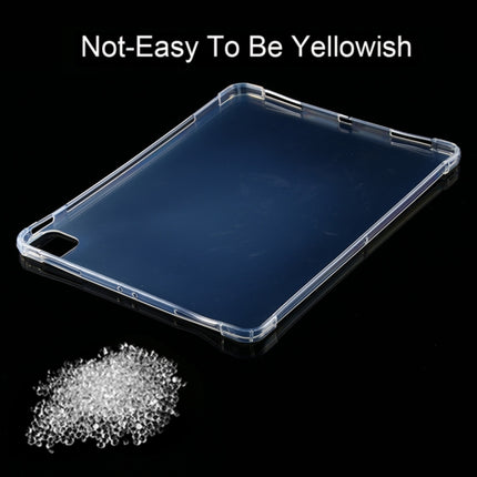 For iPad Pro 12.9 2022 / 2021 / 2020 0.75mm Shockproof Transparent TPU Tablet Case-garmade.com