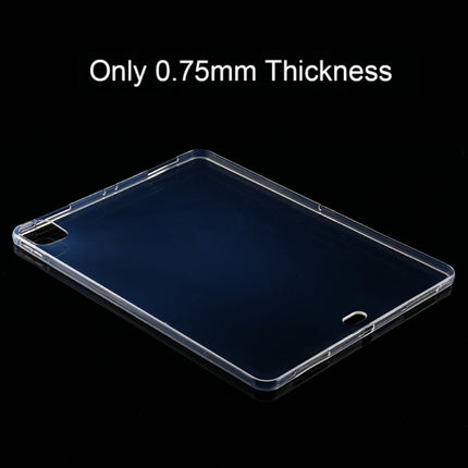 For iPad Pro 12.9 inch 2022 / 2021 / 2020 0.75mm HD Transparent TPU Protective Tablet Case-garmade.com