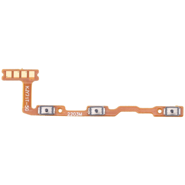 For Vivo Y17T/V21E 5G V2102A V2055 Power Button & Volume Button Flex Cable-garmade.com
