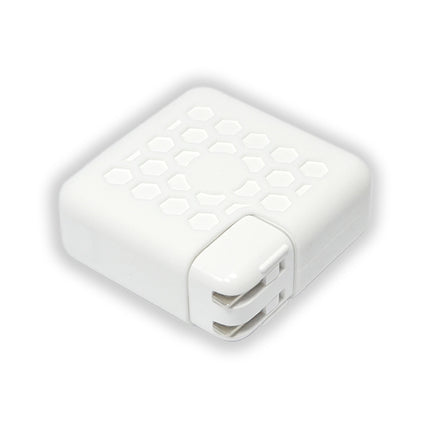 For Macbook 12 inch 29W / Macbook Air 13 inch 30W Power Adapter Protective Cover(White)-garmade.com