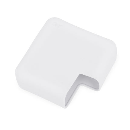 For Macbook Pro 13 inch 61W Power Adapter Protective Cover(White)-garmade.com