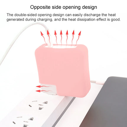 For Macbook Pro 13 inch 61W Power Adapter Protective Cover(Luminous Color)-garmade.com