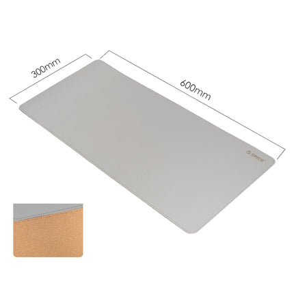 ORICO Double Sided Mouse Pad, Size: 300x600mm, Color:Cork + Grey PU-garmade.com