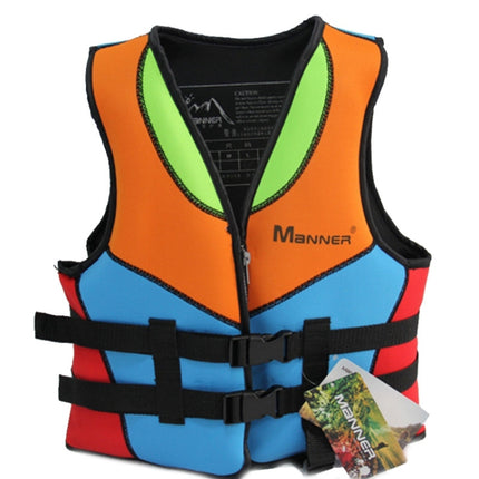 MANNER QP2007 Children Buoyancy Vest Swimming Aid Life Jacket, Size:S-garmade.com