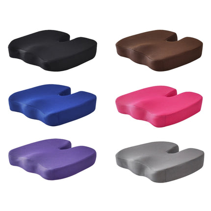 Soft U-shaped cushion Ergonomic Seat, Model:Mesh Style(Purple)-garmade.com