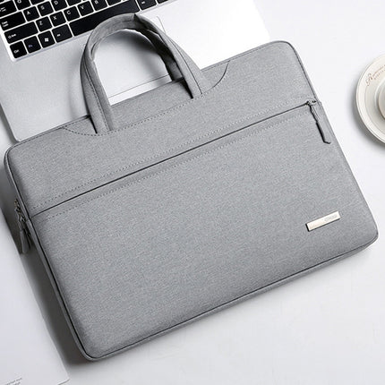 Handbag Laptop Bag Inner Bag, Size:12 inch(Grey)-garmade.com